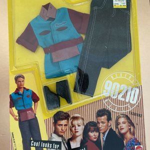 BEVERLY HILLS 90210 Brandon Peach Pit Doll Fashion Outfit Vintage 1992 Mattel